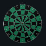 Dark Green And Black Dartboard<br><div class="desc">Dark Green And Black Dart Board</div>