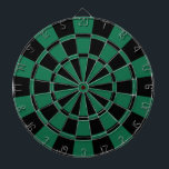 Dark Green And Black Dartboard<br><div class="desc">Dark Green And Black Dart Board</div>