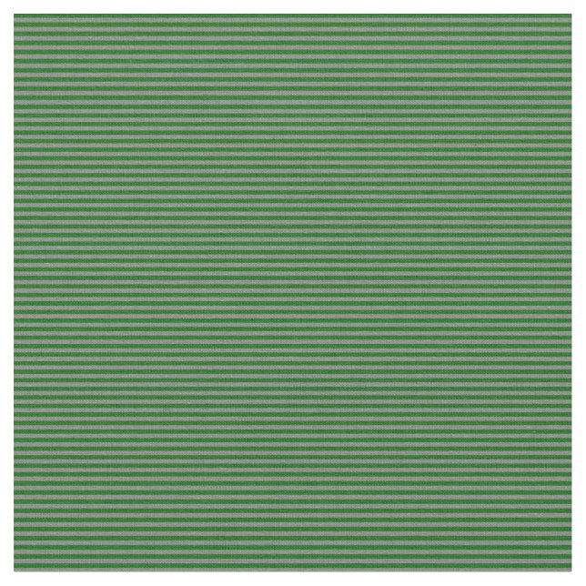 Dark Green and Grey Lines/Stripes Pattern Fabric (Close Up)