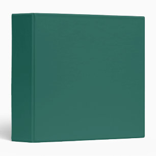 Dark green blue(solid colour) Binder