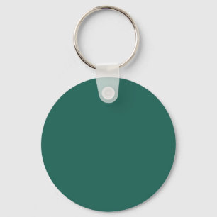 Dark green blue(solid colour) Keychain