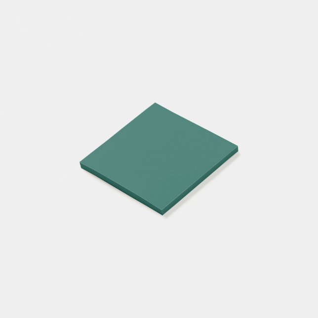  Dark green blue(solid colour)  Post-it Notes (Angled)