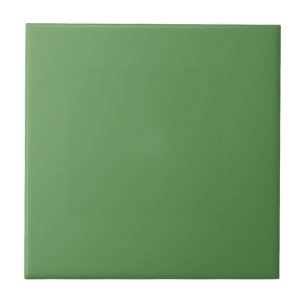 Dark Green Color Plain Trendy Tile