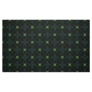 Dark Green Custom cotton fabric by the yard