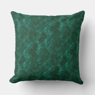 dark green fashionable popular abstract outdoor pillow