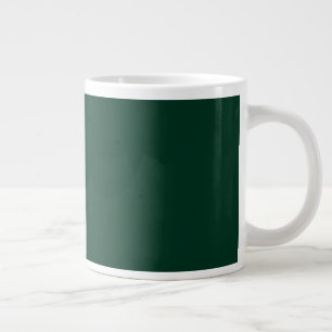 Dark Green Giant Coffee Mug