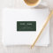 Dark Green | Moss Scandi Wedding Return Address
