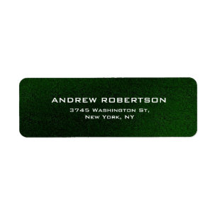 Dark Green Plain Elegant