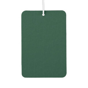 Dark Green Solid Colour Air Freshener