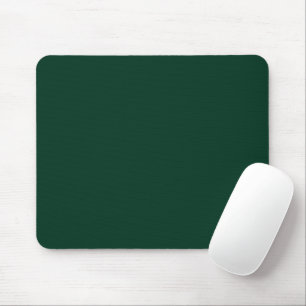 Dark Green Solid Colour Mouse Pad
