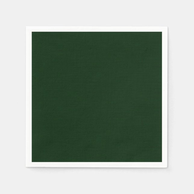 Dark green textured napkin (Front)