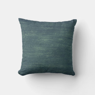 Dark Green Wall Throw Pillow