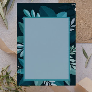 Dark Greenery Elegant   Post-it Notes