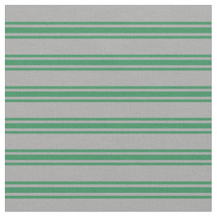 Dark Grey and Sea Green Coloured Pattern Fabric