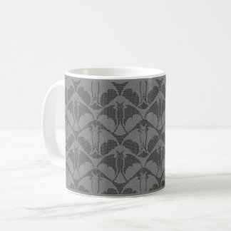 Dark Grey Batty Coffee Mug