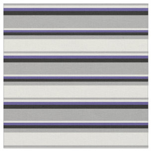 Dark Grey, Beige, Dark Slate Blue, and Black Fabric
