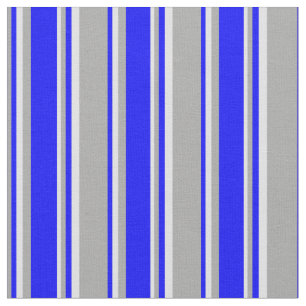 Dark Grey, Blue & Lavender Pattern Fabric
