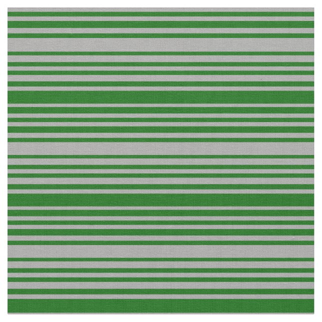 Dark Grey & Dark Green Coloured Pattern Fabric (Close Up)