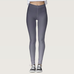 Dark Grey Gradient Ombre Leggings
