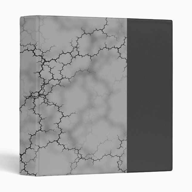 Dark Grey Marbled Binder (Front/Spine)