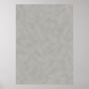 Dark Grey Parchment Look Poster