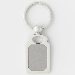 Dark Grey Parchment Texture Background Keychain