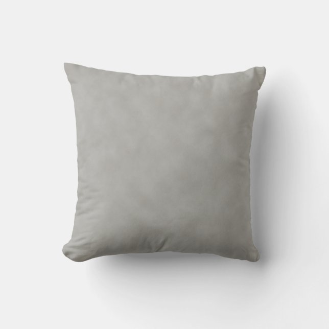 Dark Grey Parchment Texture Background Throw Pillow (Front)