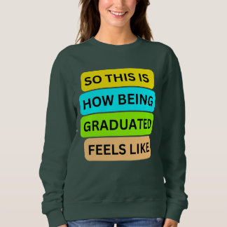 Dark Grey Sweater T-Shirt SO_THIS_IS_HOW_BEING_GR