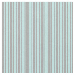 Dark Grey & Turquoise Coloured Stripes Fabric