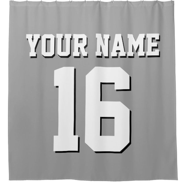 Dark Grey White Sports Jersey Team Jersey (Front)