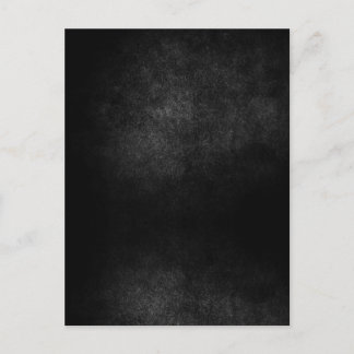 Dark Grunge Background - Darkest Grey Postcard