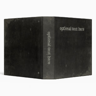Dark Grungy Binder 1.5 inch size