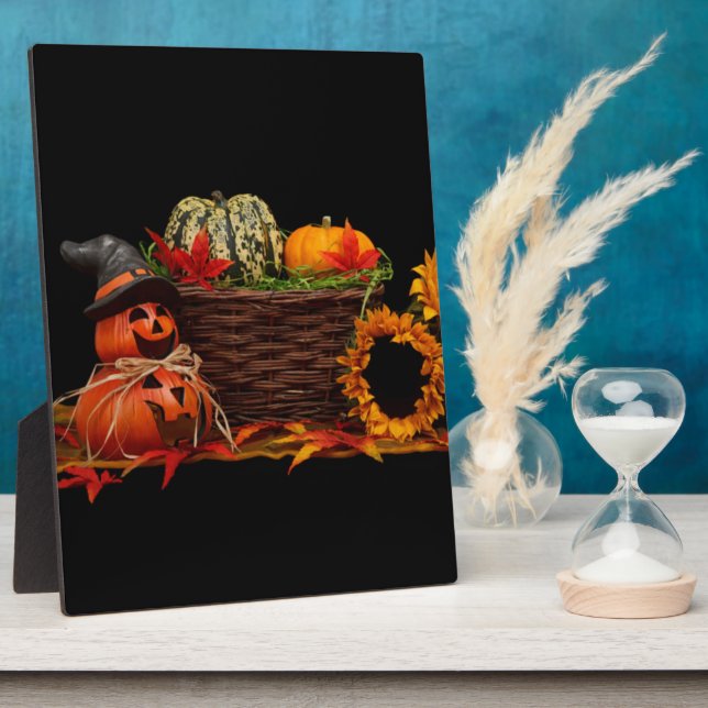 Dark Halloween Design Plaque (Side)