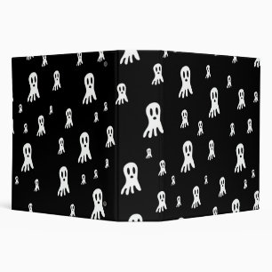 Dark Halloween Ghosts  Binder