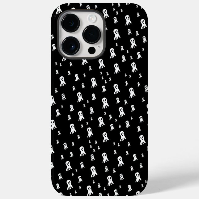 Dark Halloween Ghosts  Case-Mate iPhone Case (Back)