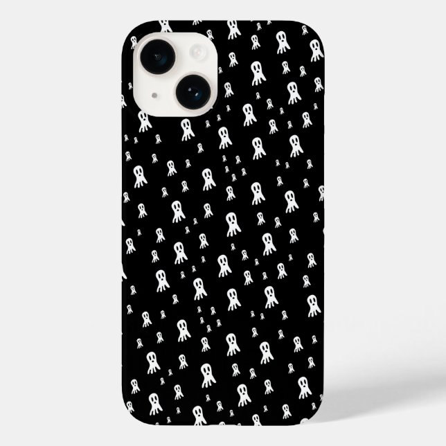 Dark Halloween Ghosts  Case-Mate iPhone Case (Back)