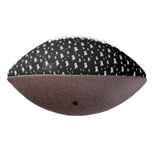 Dark Halloween Ghosts Football