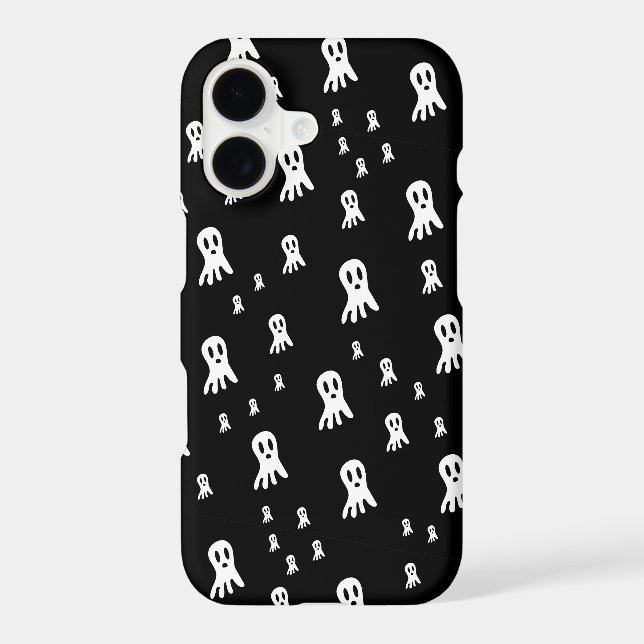 Dark Halloween Ghosts  iPhone Case (Back)
