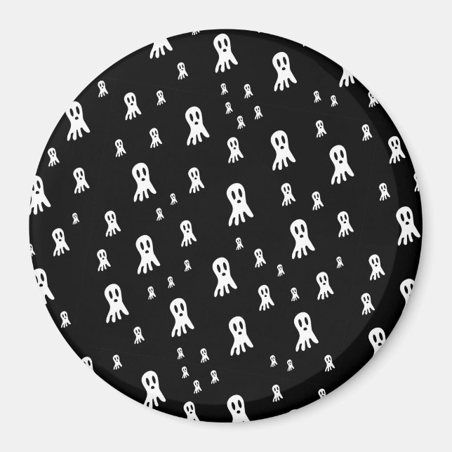 Dark Halloween Ghosts  Magnet (Front)