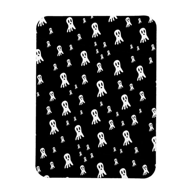 Dark Halloween Ghosts  Magnet (Vertical)