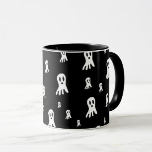 Dark Halloween Ghosts  Mug
