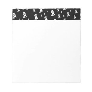 Dark Halloween Ghosts Notepad