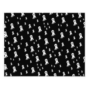 Dark Halloween Ghosts Photo Print