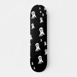 Dark Halloween Ghosts  Skateboard