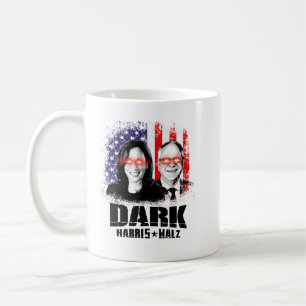 Dark Harris Walz 2024 Coffee Mug