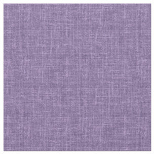 Dark Heather Purple Linen Fabric