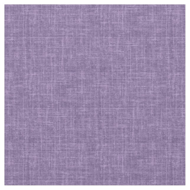 Dark Heather Purple Linen Fabric (Close Up)