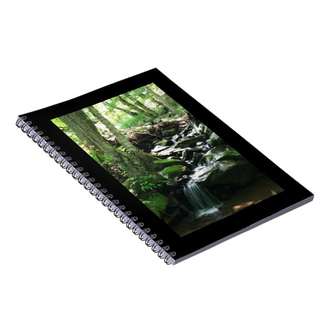 Dark Hollow Falls #4836 Notebook/Journal Notebook (Right Side)