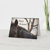 Dark Horse Happy Birthday Greeting