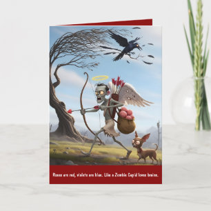 Dark Humour Valentine's Day Holiday Card